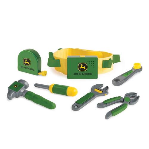 Tomy International Inc 35070 Talking Tool Belt Set John Deere Plastic Green/Yellow 8 pc Green/Yellow