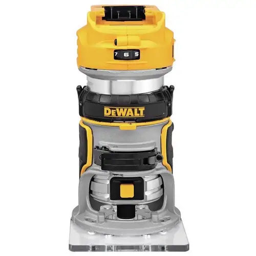 Router, 20 V, 5 Ah, 25,500 rpm Load, Includes: Fixed Base, Instruction Manual, Router Motor, Wrench