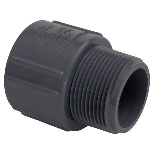 Adapter 1" Slip T X 1" D MPT PVC