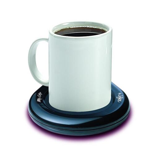 Mr. Coffee MWBLKPDQRB Coffee Mug Warmer Black Paper Black