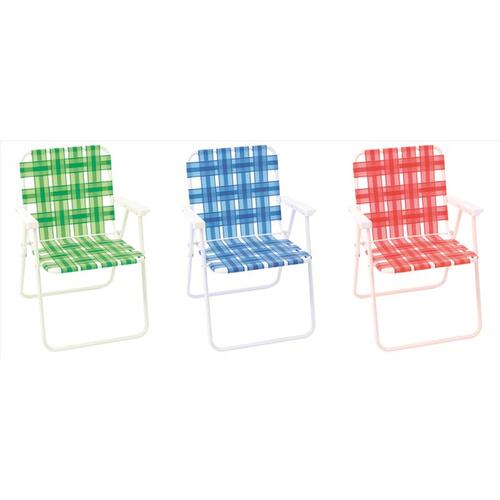 Folding Web Chair Assorted - pack of 6