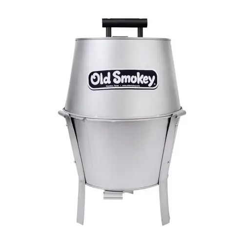 Old Smokey #14 Small 14 In. Dia. Silver Charcoal Grill