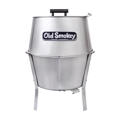 Old Smokey #18 Grill 17" Charcoal Silver Silver