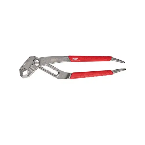 Plier, 10 in OAL, Red Handle, Comfort Grip Handle, 1-1/2 in L Jaw