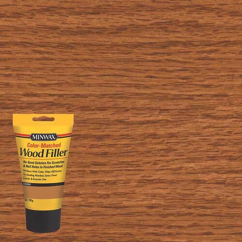 Wood Filler, Solid, Cherry, 6 oz