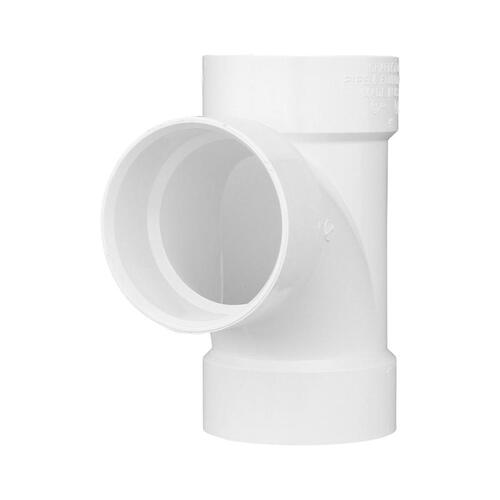 Sanitary Tee Schedule 40 6" Hub T X 6" D Hub PVC