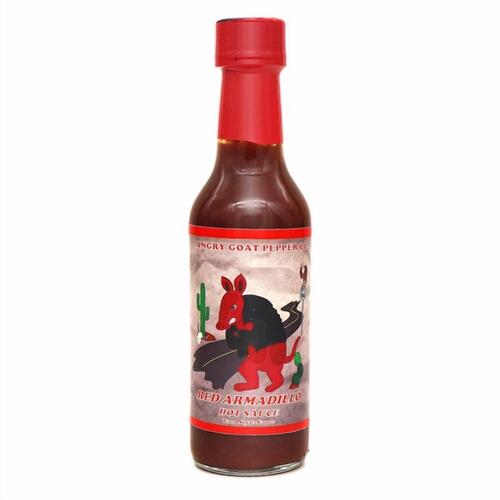 Angry Goat Pepper Co. AGRAHS Hot Sauce Red Armadillo 5 oz