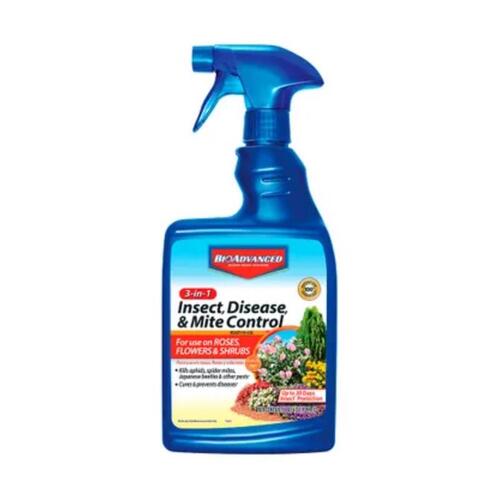 RTU Houseplant Insect and Mite Control, Liquid, Spray Application, Indoor, 24 oz