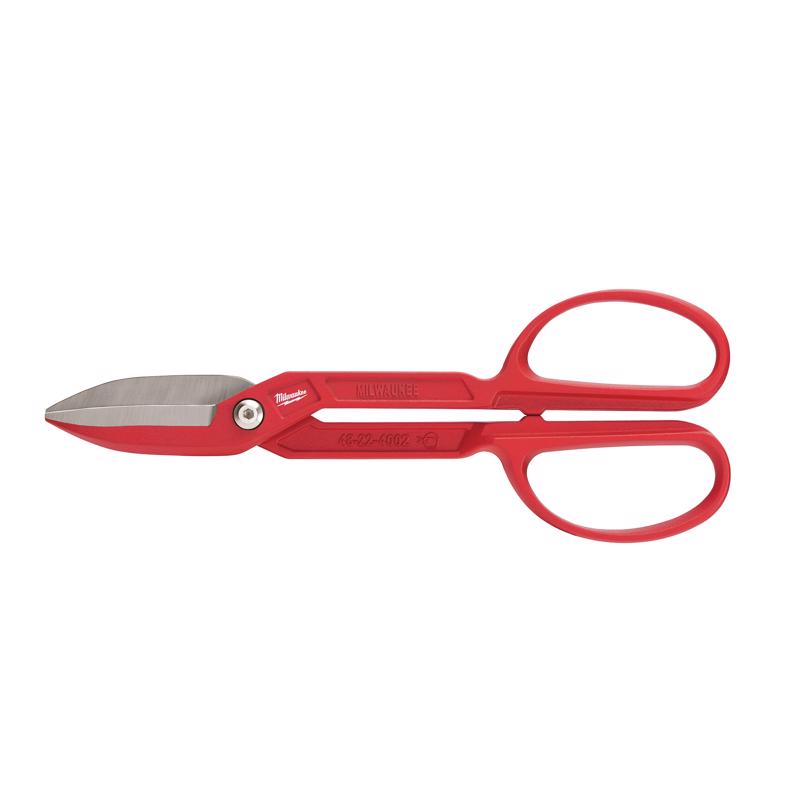 Milwaukee 48-22-4002 Tinner Snips 12" Forged Alloy Steel Classic 20 Ga. White