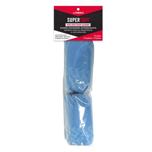 DuPont Tyvek Series Shoe Guard, Universal, Polyester, Blue - pack of 10