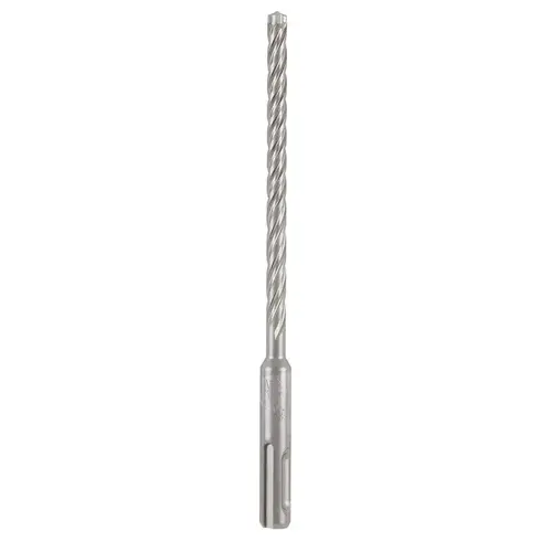 Rotary Hammer Bit MX4 1/4" X 6" L Carbide Tipped SDS-plus SDS-Plus Shank Coated Silver