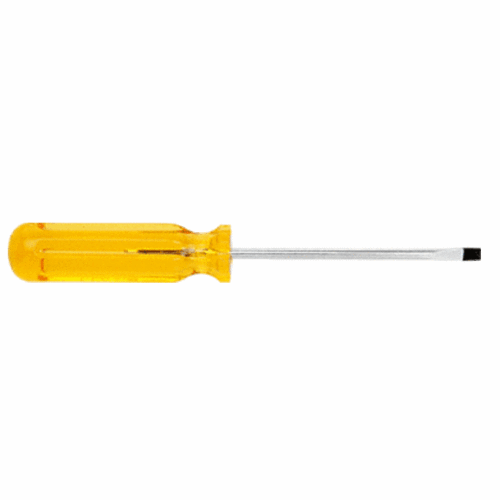 Thin Blade 3/16" x 4" Slotted Head Screwdriver