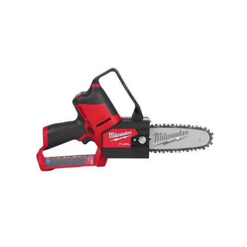 Milwaukee 2527-20 M12 FUEL Pruning Saw, 4 Ah, 3 in Cutting Capacity, 6 in L Bar/Chain