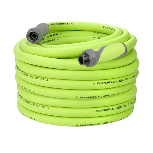 Legacy HFZG5100YWS Garden Hose Flexzilla SwivelGrip 5/8" D X 100 ft. L Green Green