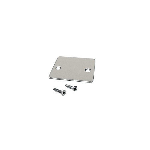 Polished Stainless Steel End Cap with Screws