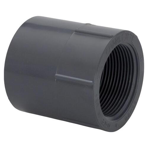 Pipe Adapter Schedule 80 2" Slip X 2" D FPT PVC