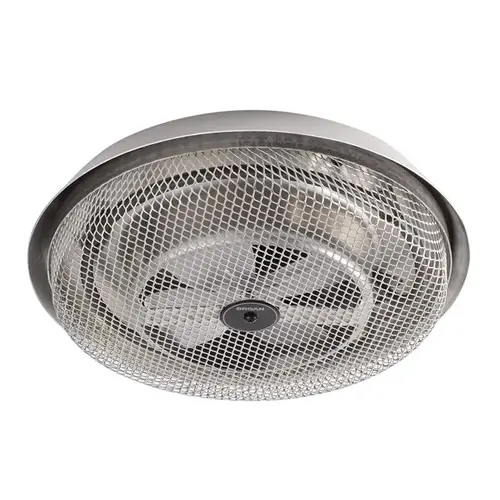 Broan 157 Ceiling Heater 85 CFM 0 Sones Silver White