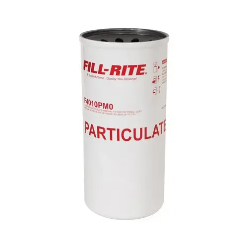 Fill-Rite F4010PM0 10 Micron Particulate Fuel Transfer Filter, 1-1/2 In., 16 UNF, 40 GPM