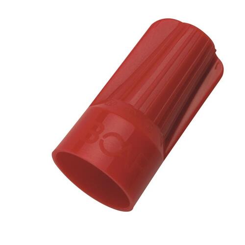 Wire Connector B-Cap 22-8 AWG Insulated Red Zinc Plated