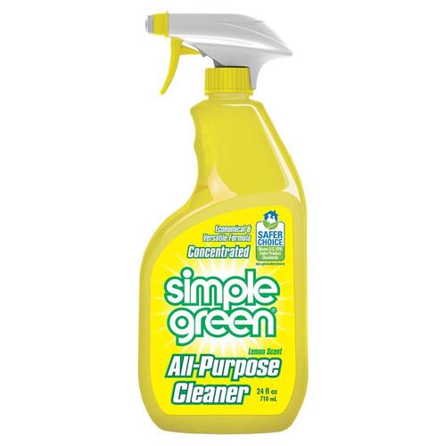 SIMPLE GREEN 3010100614002 Cleaner/Degreaser Concentrate - Spray 24 oz Bottle - 24 oz Net Weight