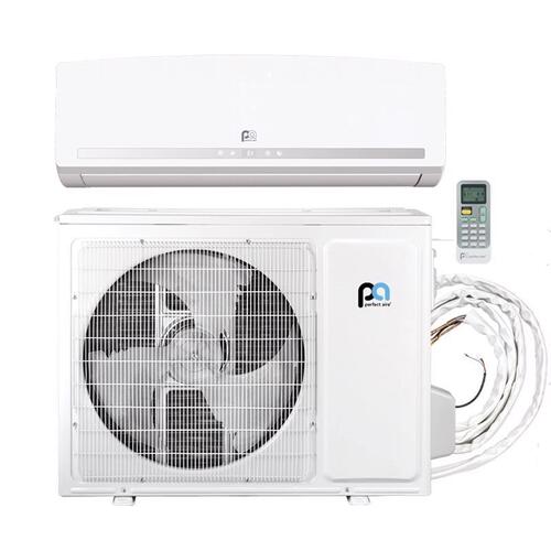 Ductless Mini-Split Air Conditioner and Heat Pump 24,000 BTU w/Remote White