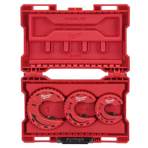 Milwaukee 48-22-4263 Tubing Cutter Set Close Quarters Red Red