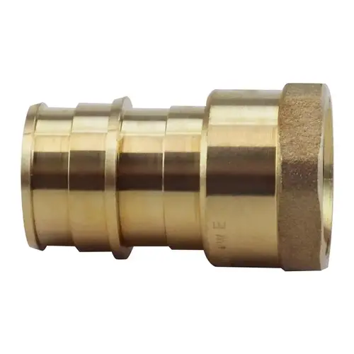 Adapter PEX-A 3/4" Expansion PEX in to T X 1/2" D FNPT Brass - pack of 25