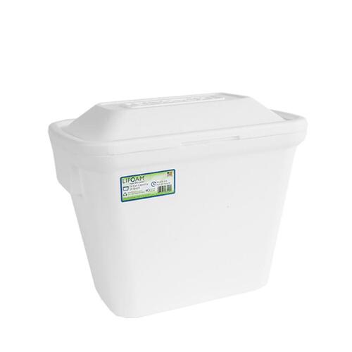 Lifoam LF3550-XCP12 3542 Ice Chest, 12 qt Cooler, Styrofoam, White - pack of 12