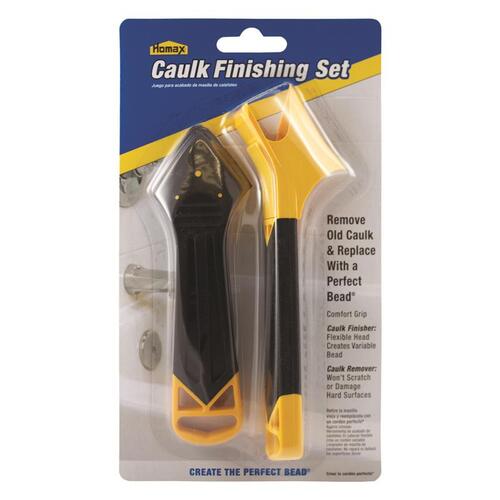 Caulk Refinisher Tool Kit Black Professional Composite Black