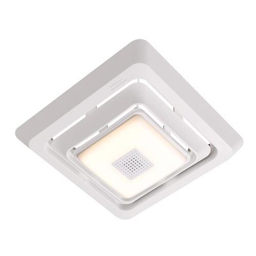 Broan FG800SPK Bathroom Exhaust Fan Grille with Bluetooth Speaker and ...