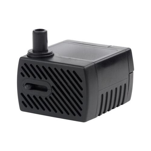 Magnetic Drive Pump, 0.03 A, 115 V, 1/2 x 3/8 in Connection, 1 ft Max Head, 47 gph