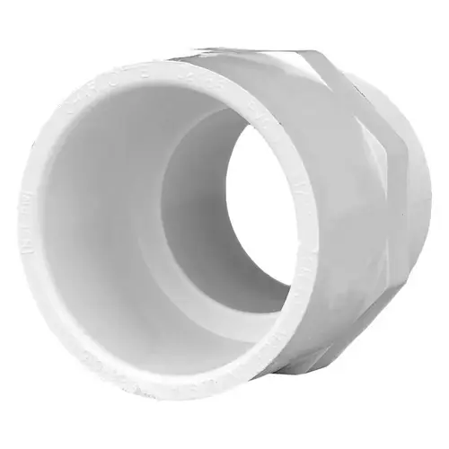 Pipe Adapter Schedule 40 1-1/2" Slip X 1-1/2" D MPT PVC