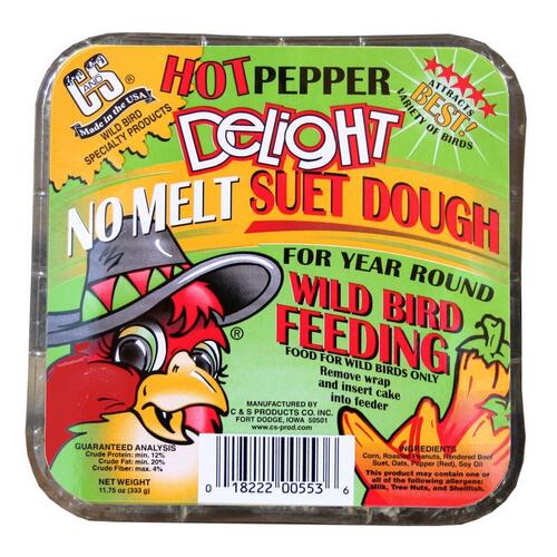C & S 12553XCP12 Wild Bird Food Hot Pepper Delight Assorted Species