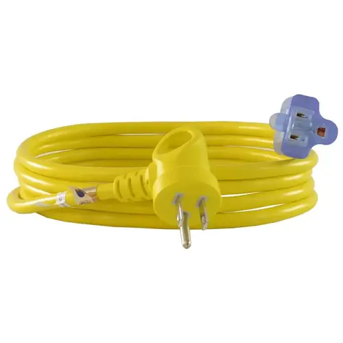 Conntek 24161-108 Extension Cord Indoor or Outdoor 9 ft. L Yellow 16/3 SJTW Yellow