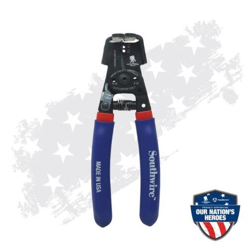 Southwire 67039840 Wire Stripper Wounded Warrior Project 9.25" L Blue