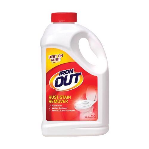 Iron Out IO65N Rust and Stain Remover, 4.75 lb, Powder, Mint, White
