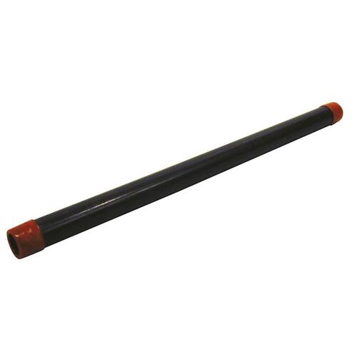 Pre-Cut Pipe 1/2" D X 30" L Black Steel