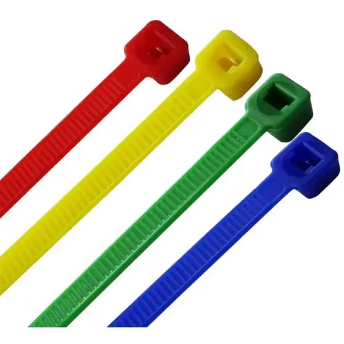 Cable Tie 8" L Multicolored Multicolored