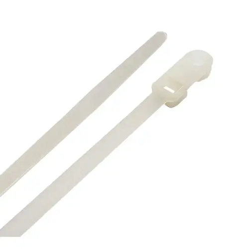 Cable Tie 8" L White White