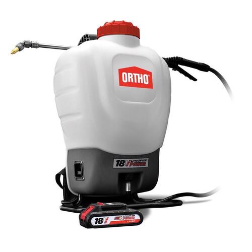 Battery Operated Backpack Sprayer 4 gal Wand