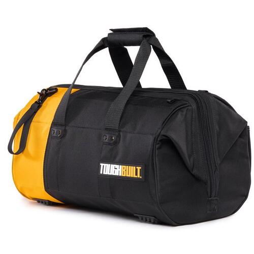 Tool Bag 16" W X 10" H Polyester Massive Mouth 38 pocket Black/Gray/Orange Black/Gray/Orange