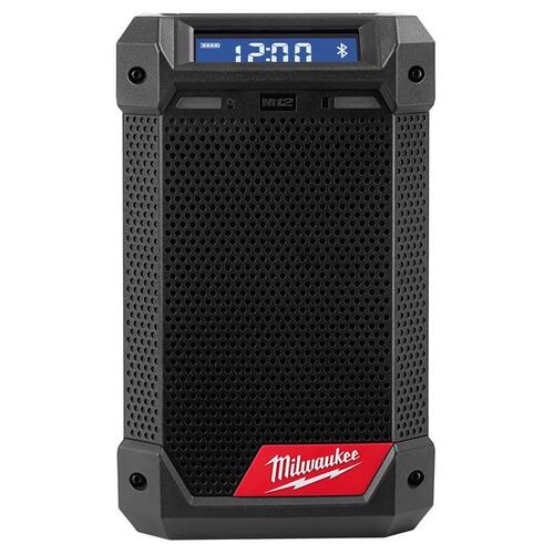 Milwaukee 2951-20 M12 Radio and Charger, Tool Only, 12 VDC, Bluetooth 4.2