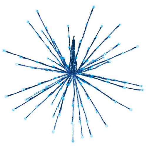 Christmas Lights Platinum LED Micro/5mm Blue 128 ct Novelty