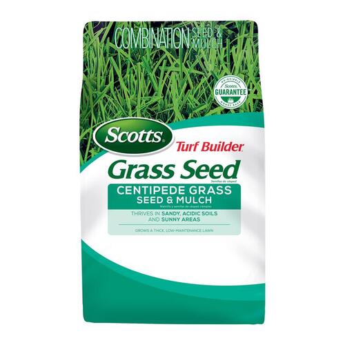 Turf Builder Centipede Grass Seed and Mulch, 5 lb Bag