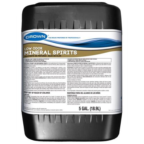 CROWN OMSM05 Mineral Spirits 5 gal