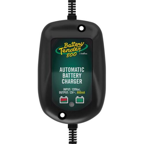 Battery Charger Automatic 12 V 0.80 amps Black