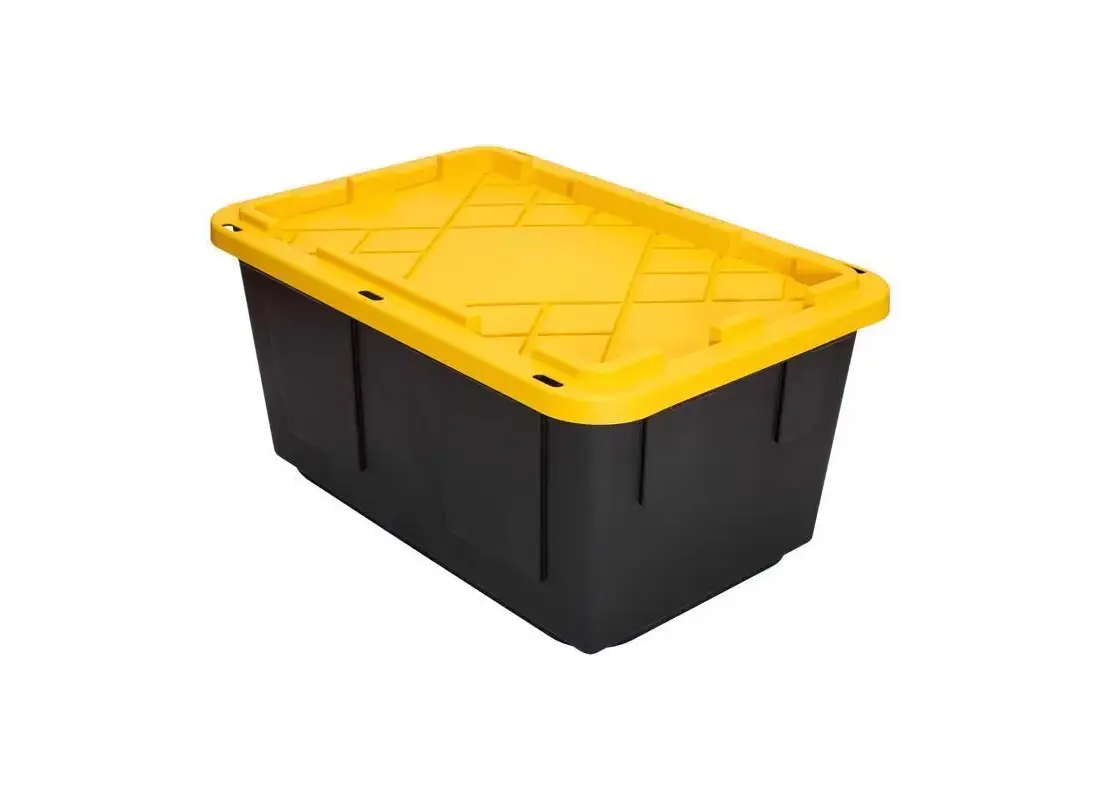 Homz 4427BKYL.04-XCP4 Utility Tote Durabilt 14.375