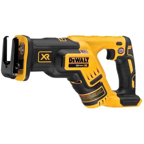 Brushless Compact Reciprocating Saw, Tool Only, 20 V, 1-1/8 in L Stroke, 0 to 2900 spm