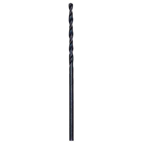 Jobber Drill Bit, 1/16 in Dia, 1-7/8 in OAL, Parabolic Flute, 1/16 in Dia Shank Pair Black Oxide