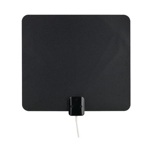 Ultra Thin Amplified Antenna Indoor HDTV Black